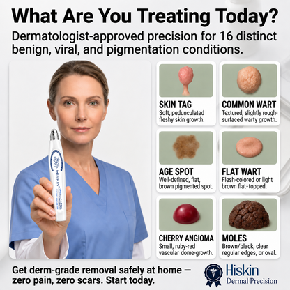 𝐇𝐈𝐒𝐊𝐈𝐍®👩‍⚕️ 𝟕-𝐃𝐚𝐲 𝐓𝐚𝐠 & 𝐒𝐩𝐨𝐭 𝐄𝐫𝐚𝐬𝐞𝐫 | Micro-Precision Spray Treatment | Gentle Botanical Formula